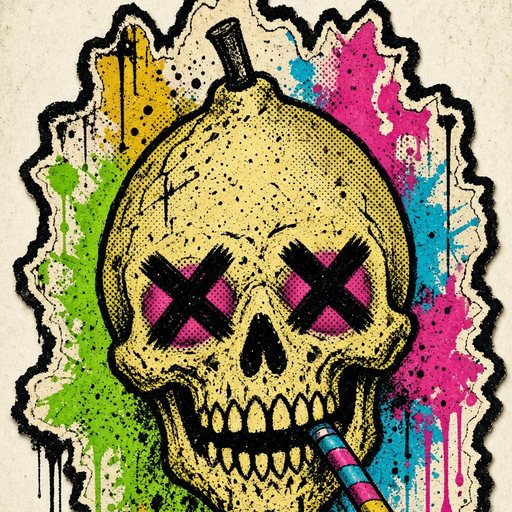 Lemon skull